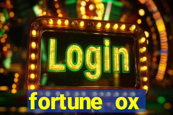 fortune ox horários pagantes